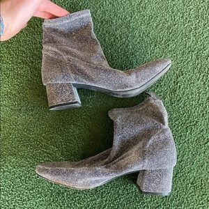 sparkly booties
